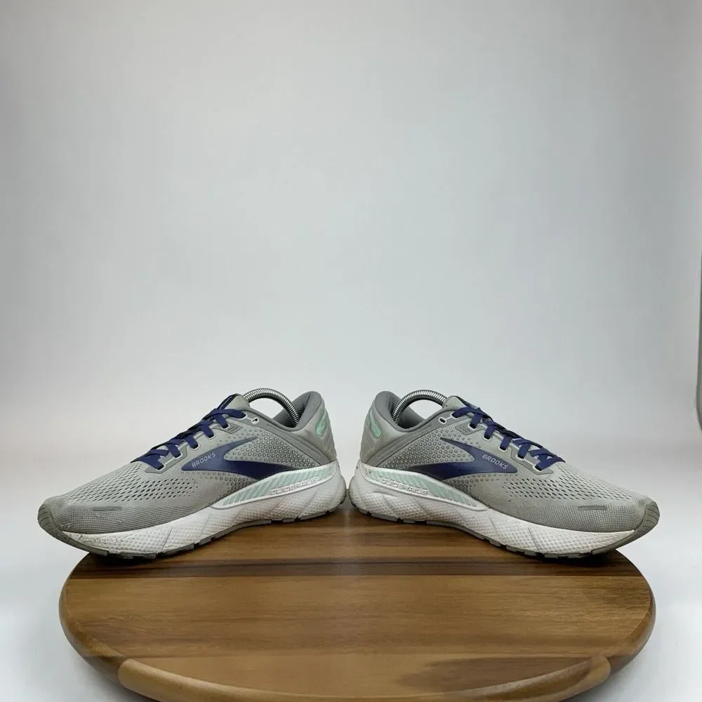 Womens Brooks Adrenaline‎ GTS 22 Gray Athletic Running Sneakers Shoes Size 11 B